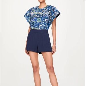 Marie Oliver navy shorts